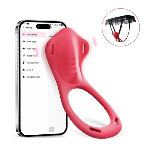 Quần Lót Rung Điều Khiển App Yeain Red Sprite